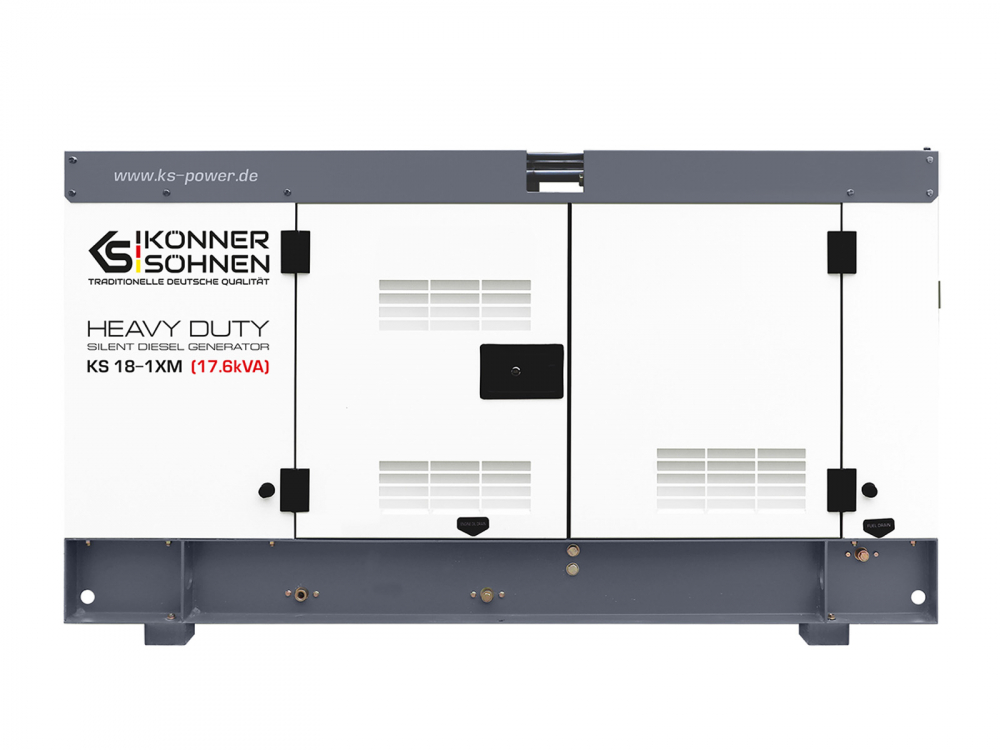 Generator de curent monofazat cu motor diesel Konner & Sohnen KS 18-1XM, 17.6 kva [1]