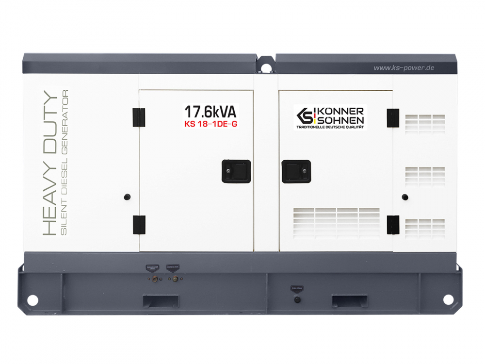 Generator de curent monofazat cu motor diesel Konner & Sohnen KS 18-1DE-G, 17.6 kva [3]