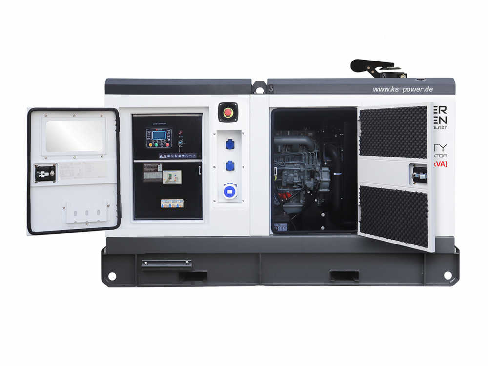Generator de curent monofazat cu motor diesel Konner & Sohnen KS 18-1YE, 17.6 kva [6]