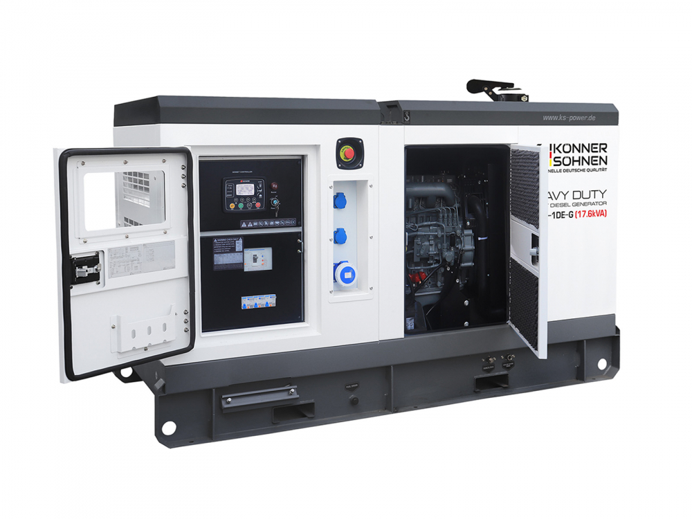 Generator de curent monofazat cu motor diesel Konner & Sohnen KS 18-1DE-G, 17.6 kva [7]