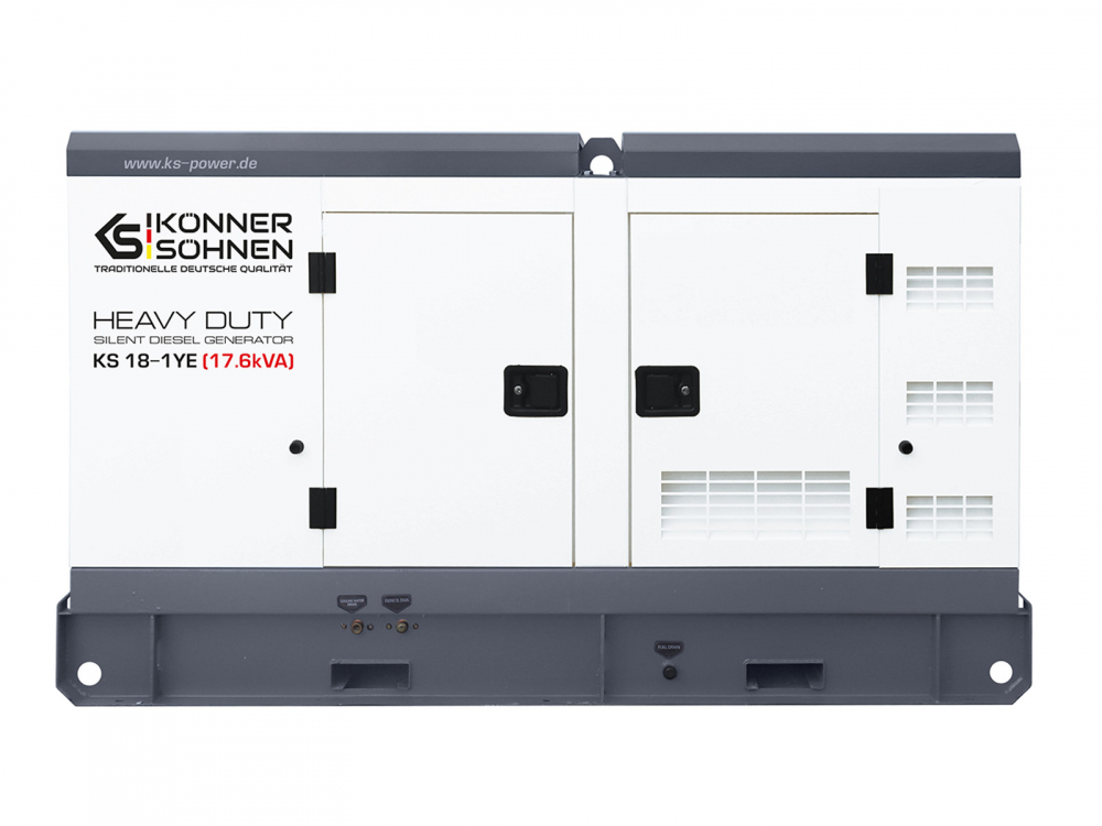 Generator de curent monofazat cu motor diesel Konner & Sohnen KS 18-1YE, 17.6 kva [2]