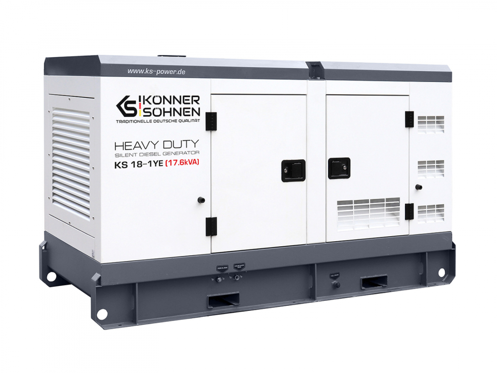 Generator de curent monofazat cu motor diesel Konner & Sohnen KS 18-1YE, 17.6 kva [3]