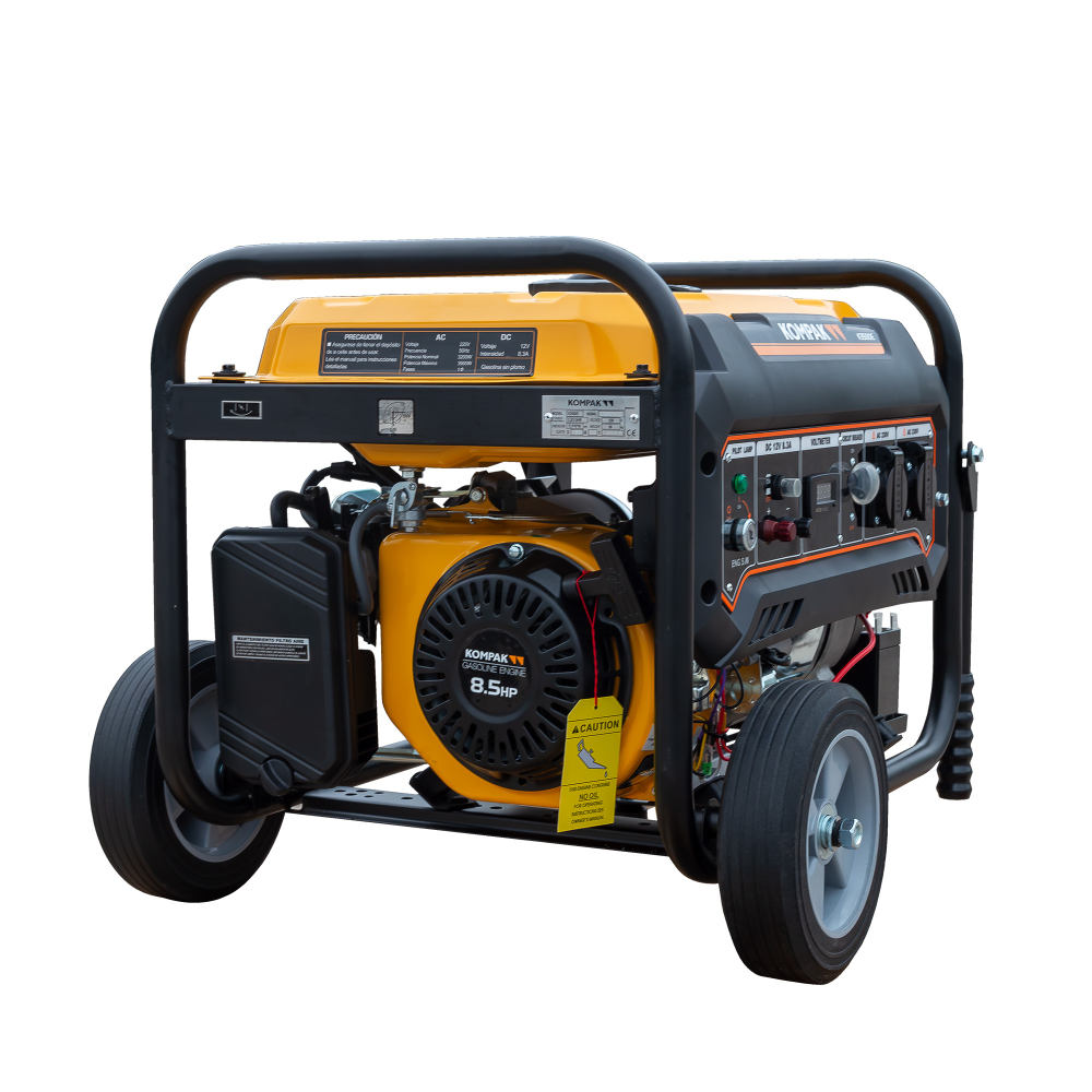 Generator pe benzina KOMPAK K3500E 3.5 kW 230V pornire electrica [3]