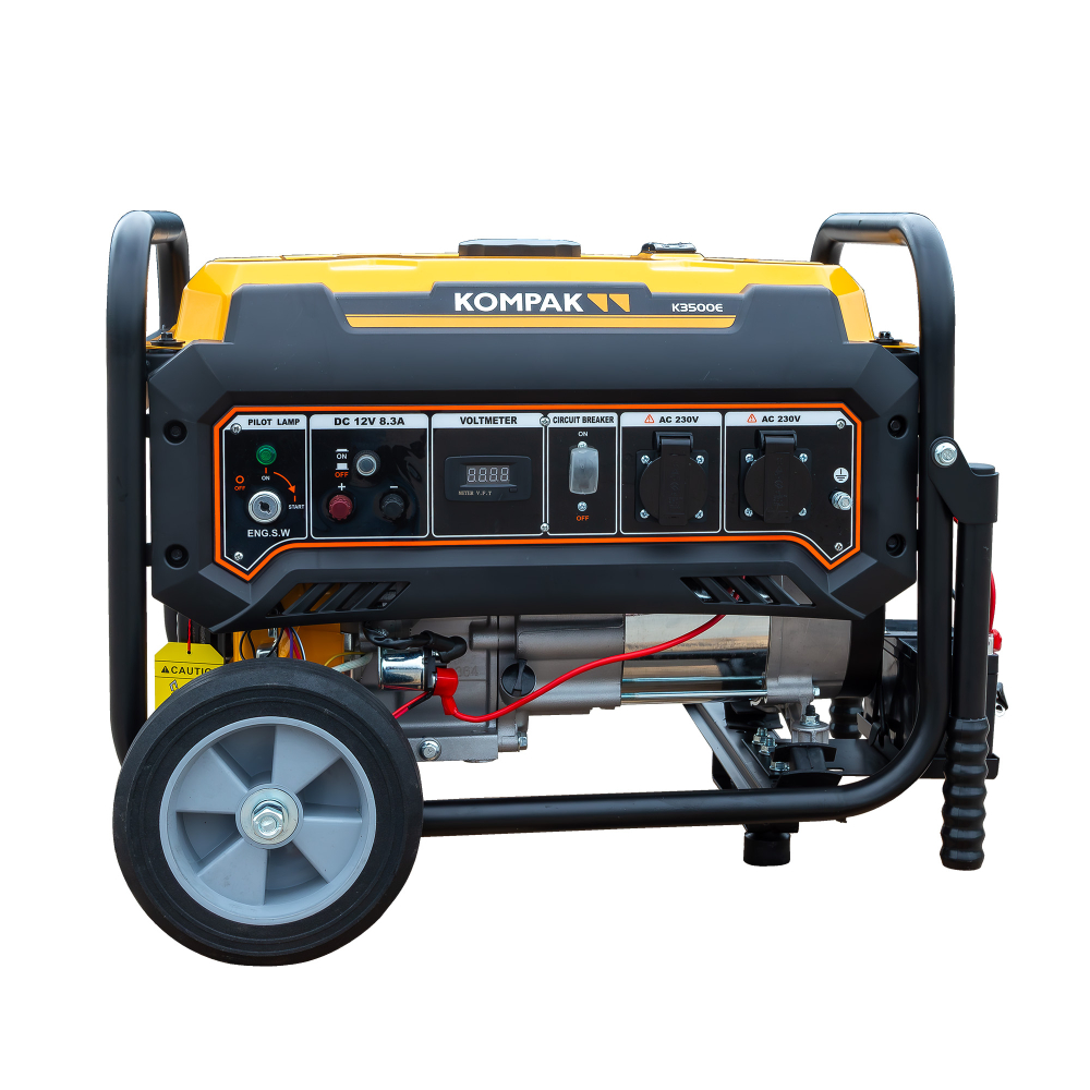 Generator pe benzina KOMPAK K3500E 3.5 kW 230V pornire electrica [2]