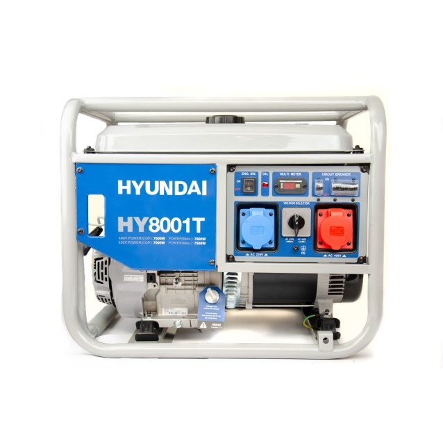 Generator de curent trifazat HYUNDAI HY-8001T, 7kw [3]