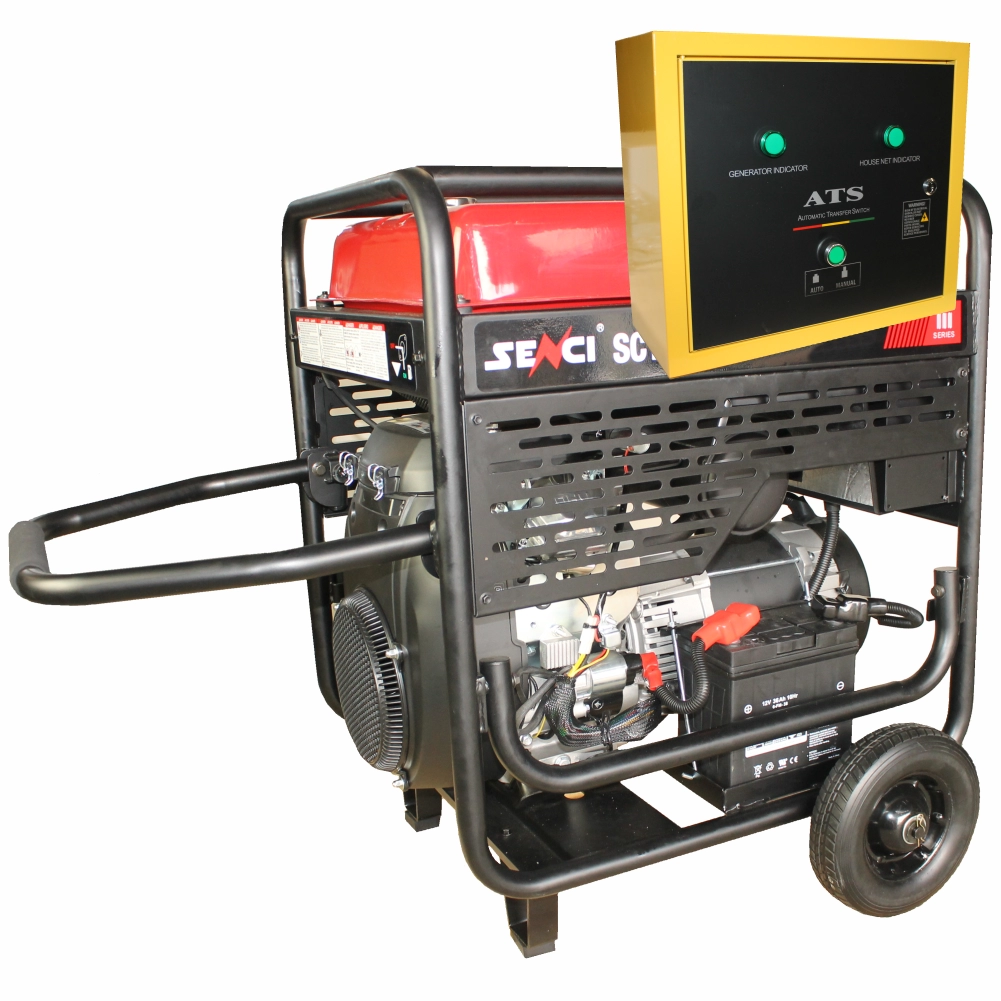 Generator de curent SENCI SC13000-EVO-ATS putere maxima 11 kW 230V pornire electrica ATS inclus [1]