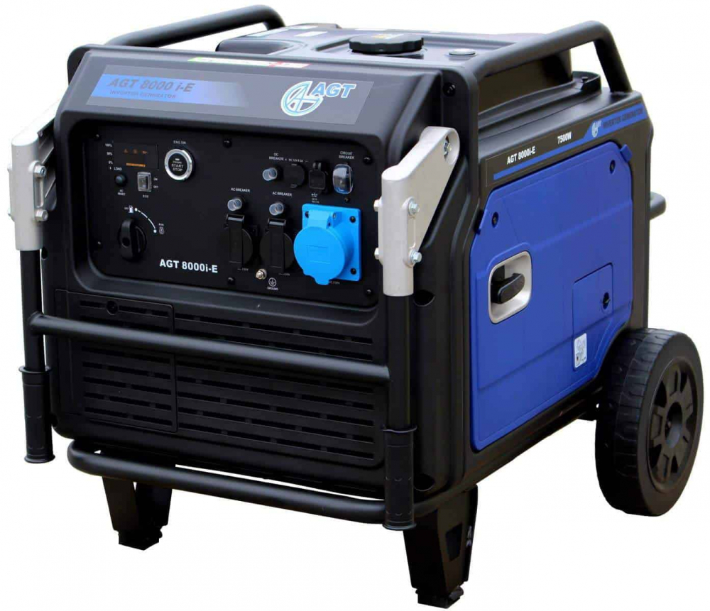 Generator de curent tip inverter monofazat AGT8000IE, 7.5 kW, benzina, pornire electrica [4]