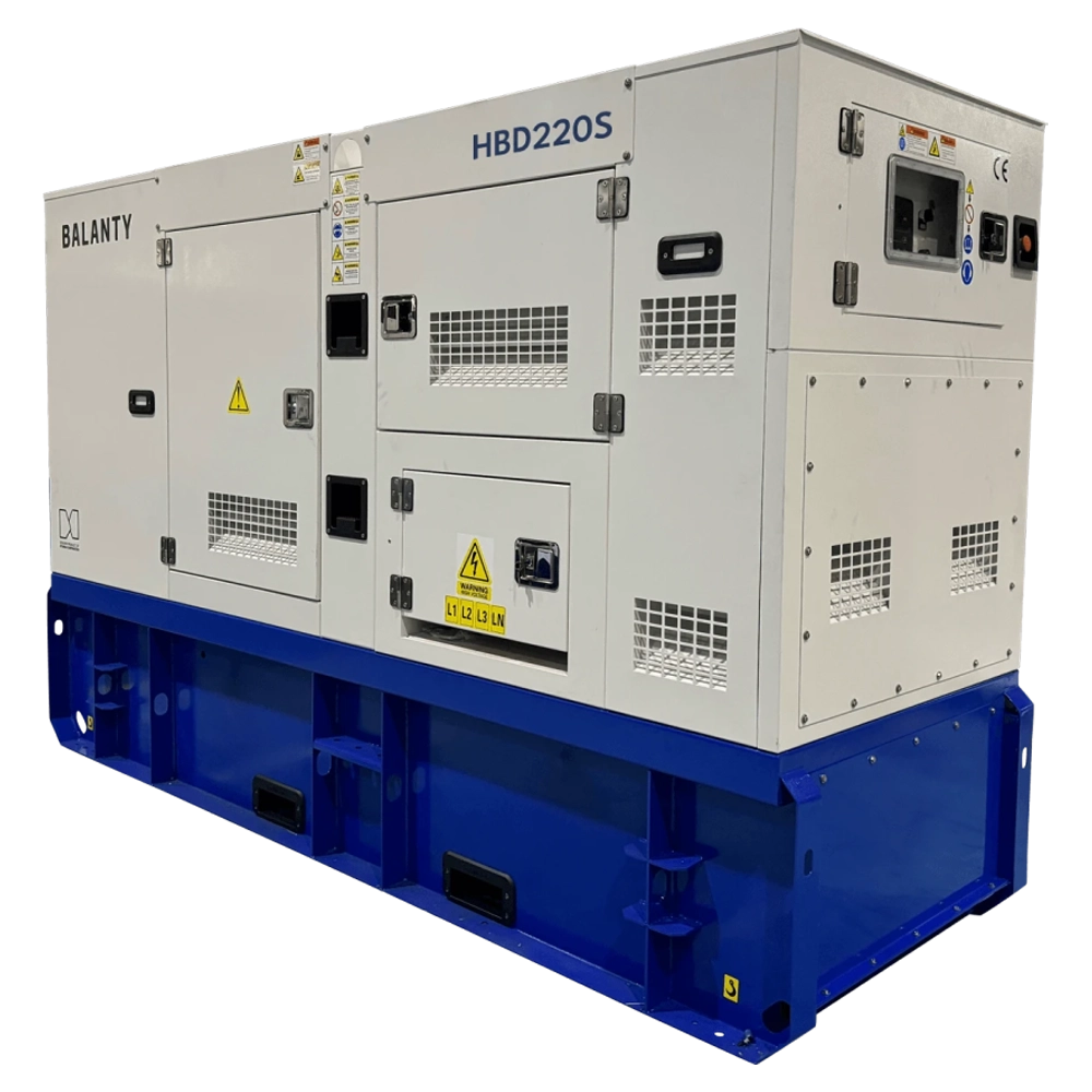 Generator de curent trifazat cu motor diesel Balanty by Hyundai HBD220S, 176 kW [2]
