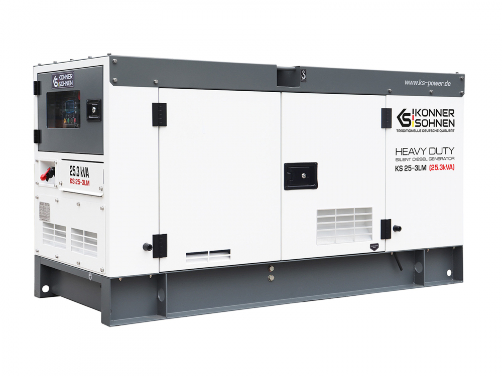Generator de curent trifazat cu motor diesel Konner & Sohnen KS 25-3LM, 25.3 kva [3]