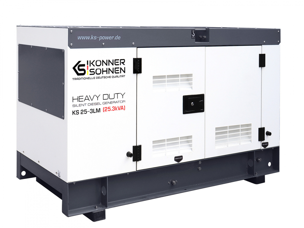 Generator de curent trifazat cu motor diesel Konner & Sohnen KS 25-3LM, 25.3 kva [2]
