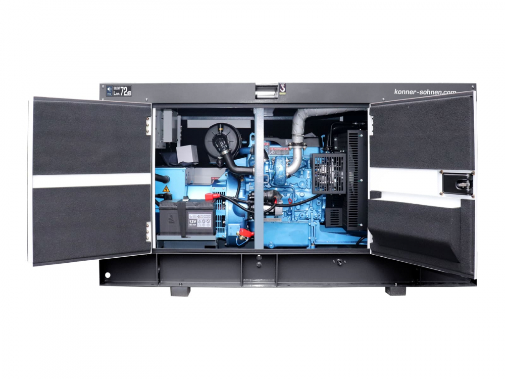 Generator de curent trifazat cu motor diesel Konner & Sohnen KS 35-3BE, 35 kva [4]