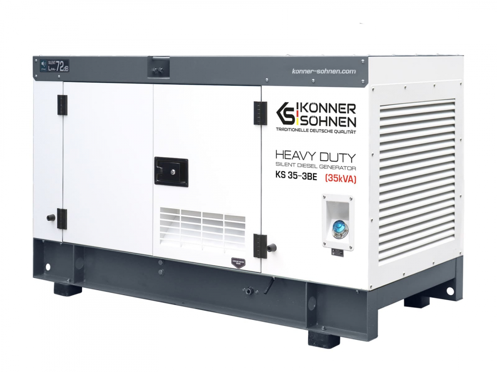 Generator de curent trifazat cu motor diesel Konner & Sohnen KS 35-3BE, 35 kva [3]