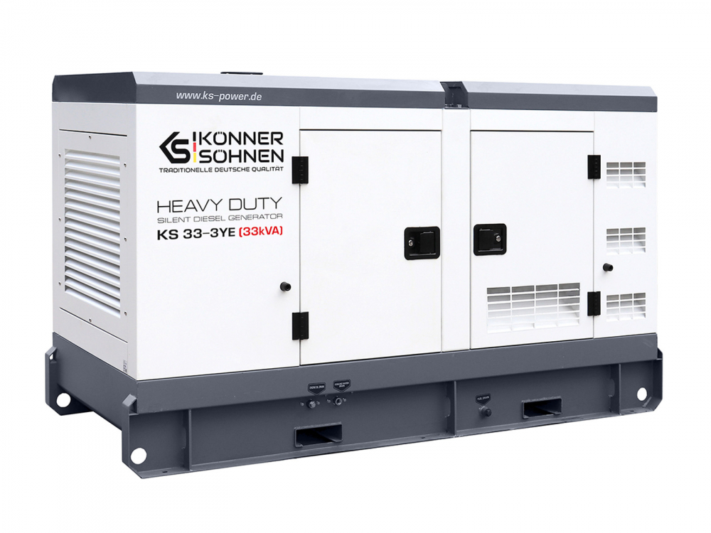 Generator de curent trifazat cu motor diesel Konner & Sohnen KS 33-3YE, 33 kva [2]