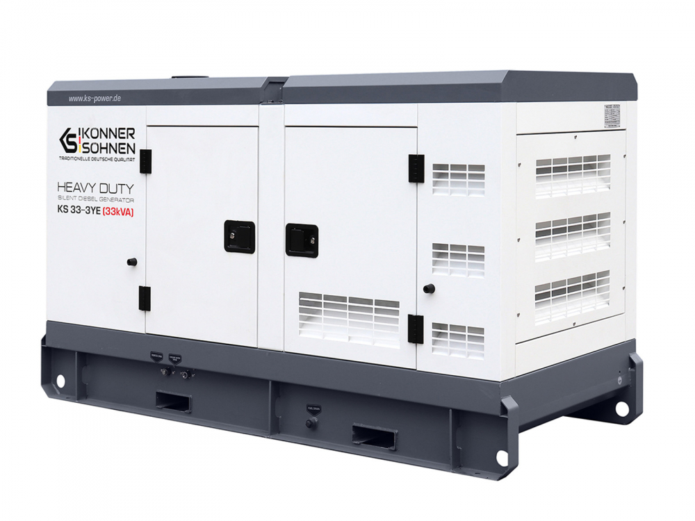 Generator de curent trifazat cu motor diesel Konner & Sohnen KS 33-3YE, 33 kva [7]