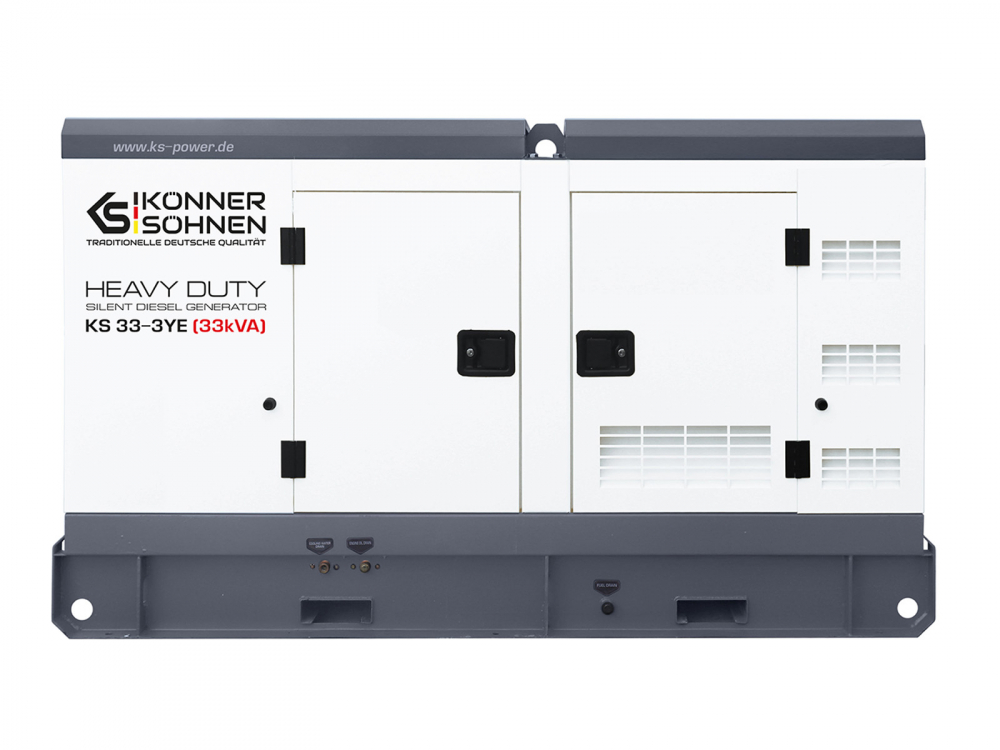 Generator de curent trifazat cu motor diesel Konner & Sohnen KS 33-3YE, 33 kva [3]