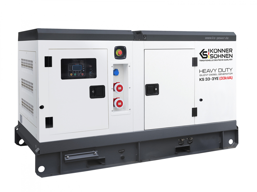 Generator de curent trifazat cu motor diesel Konner & Sohnen KS 33-3YE, 33 kva [6]
