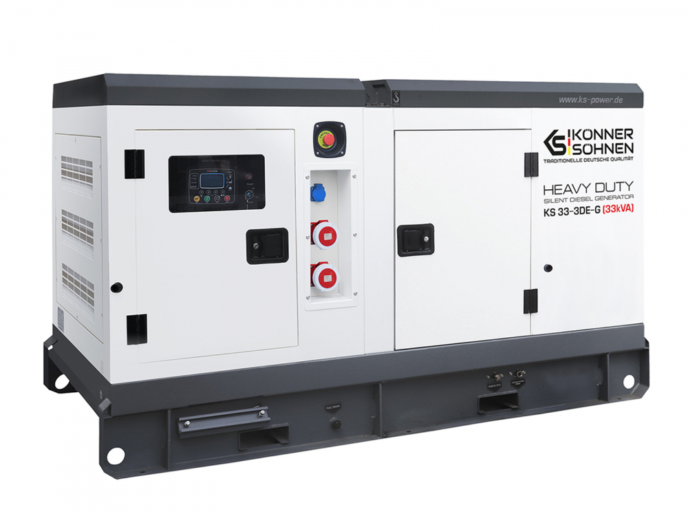 Generator de curent trifazat cu motor diesel Konner & Sohnen KS 33-3DE-G, 33 kva [3]