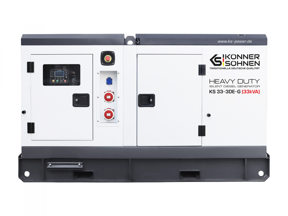 Generator de curent trifazat cu motor diesel Konner & Sohnen KS 33-3DE-G, 33 kva [2]