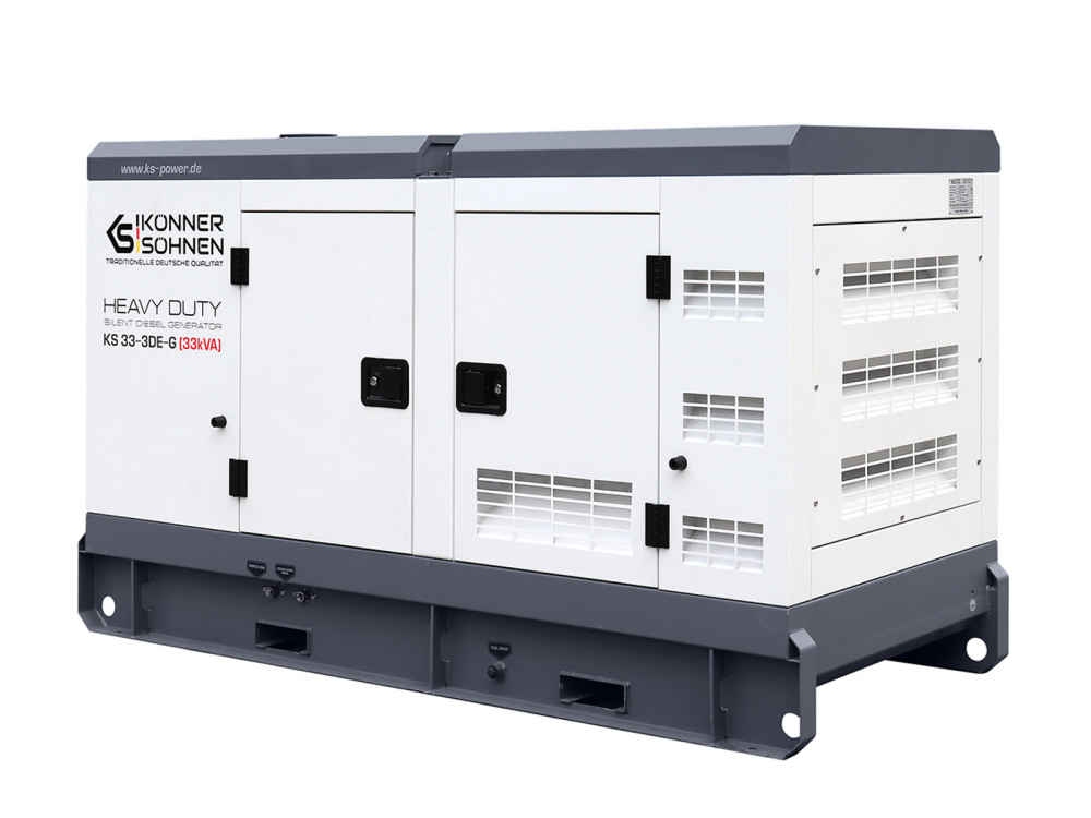 Generator de curent trifazat cu motor diesel Konner & Sohnen KS 33-3DE-G, 33 kva [7]