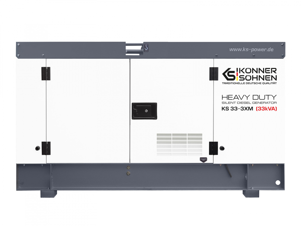 Generator de curent trifazat cu motor diesel Konner & Sohnen KS 33-3XM, 33 kva [6]
