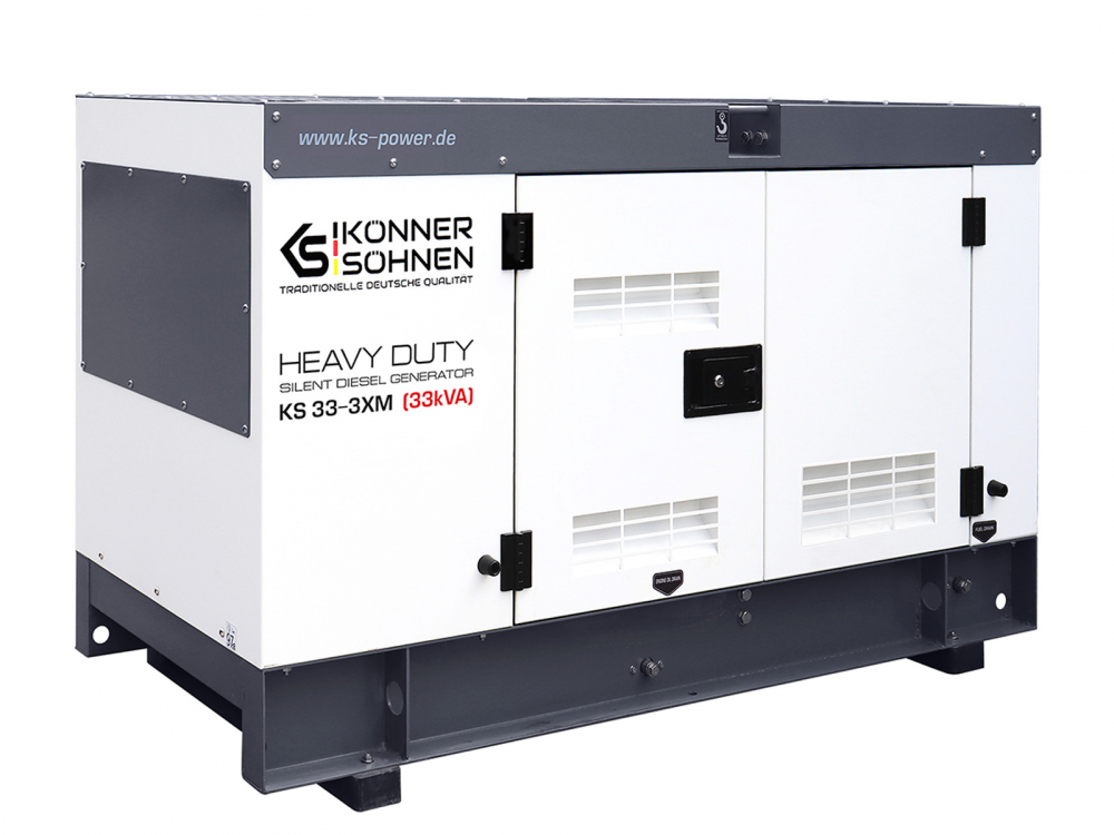 Generator de curent trifazat cu motor diesel Konner & Sohnen KS 33-3XM, 33 kva [2]