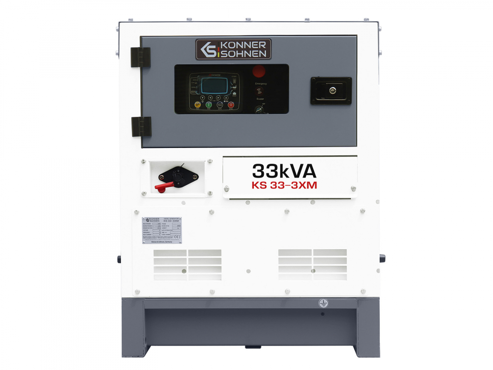 Generator de curent trifazat cu motor diesel Konner & Sohnen KS 33-3XM, 33 kva [4]