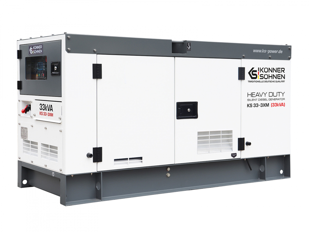 Generator de curent trifazat cu motor diesel Konner & Sohnen KS 33-3XM, 33 kva [5]
