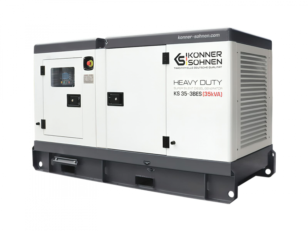 Generator de curent trifazat cu motor diesel Konner & Sohnen KS 35-3BES, 35 kva [3]