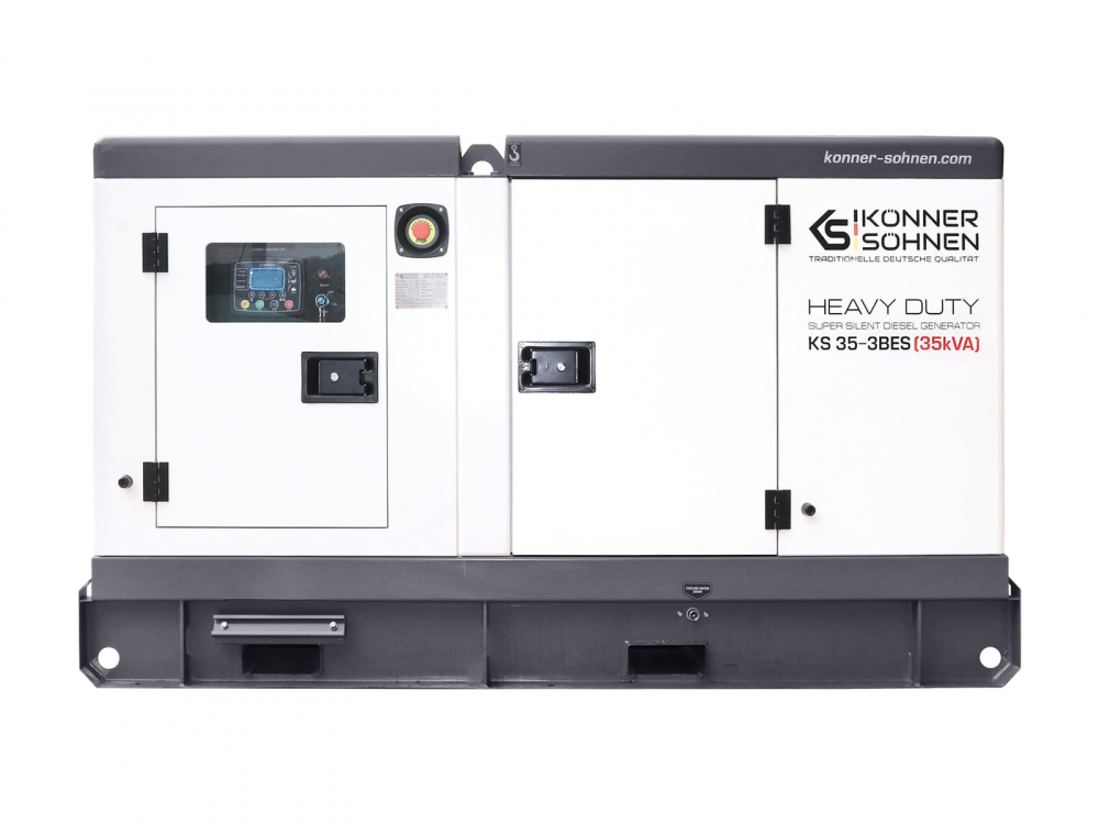 Generator de curent trifazat cu motor diesel Konner & Sohnen KS 35-3BES, 35 kva [1]