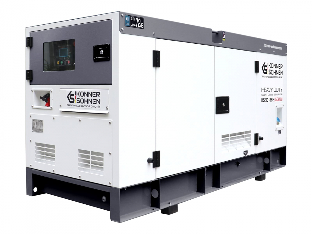 Generator de curent trifazat cu motor diesel Konner & Sohnen KS 50-3BE, 50 kva [5]