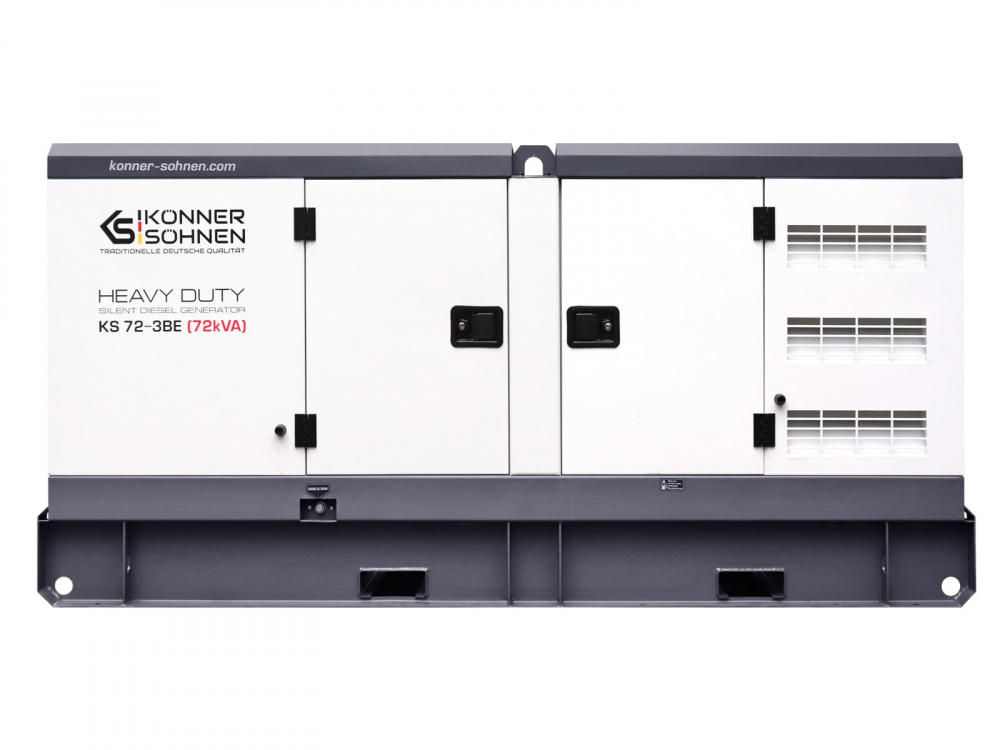Generator de curent trifazat cu motor diesel Konner & Sohnen KS 72-3BE, 72 kva [3]