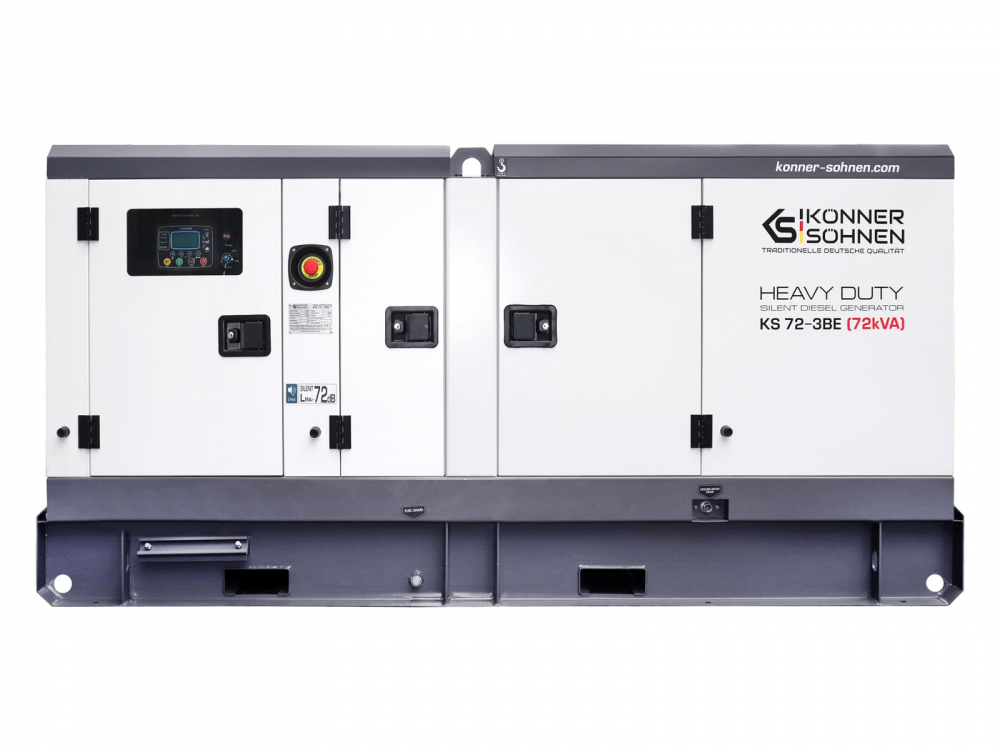 Generator de curent trifazat cu motor diesel Konner & Sohnen KS 72-3BE, 72 kva [1]