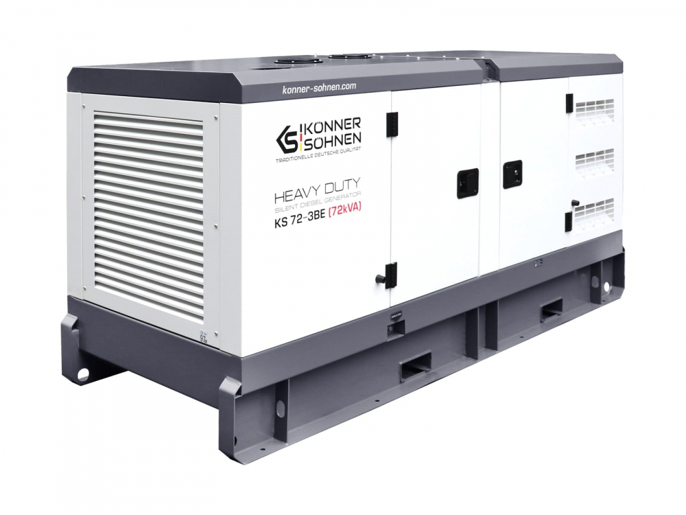 Generator de curent trifazat cu motor diesel Konner & Sohnen KS 72-3BE, 72 kva [2]