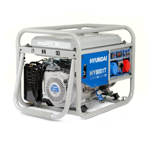Generator de curent trifazat HYUNDAI HY-8001T, 7kw [1]