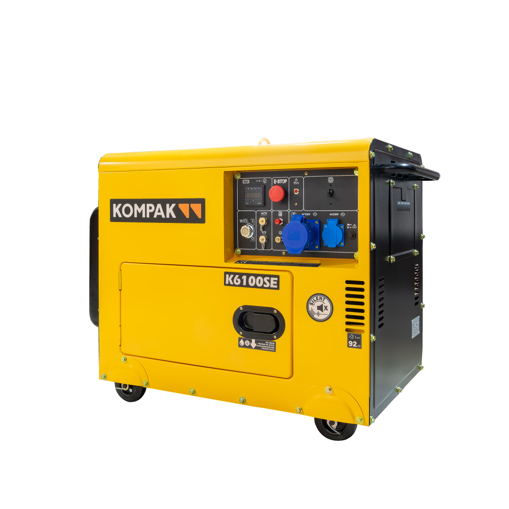 Generator diesel insonorizat KOMPAK K6100SE 230V 5.3 kW [3]