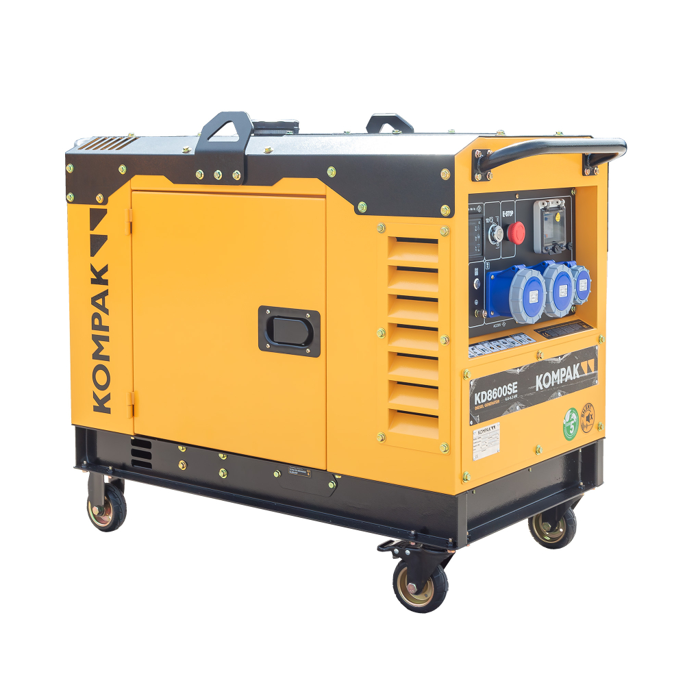 Generator diesel insonorizat KOMPAK KD8600SE 230 V, 6,3 kW [4]