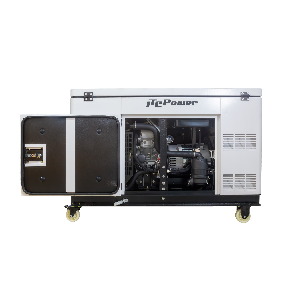 Generator diesel monofazat ITC Power DG12000XSEM, 10 kW, răcire cu apă [6]