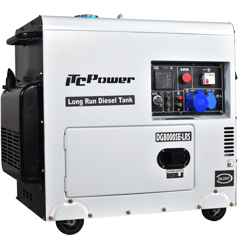 Generator diesel pentru sisteme fotovoltaice ITC Power DG8000SE-LRS, 6,3 kW [2]