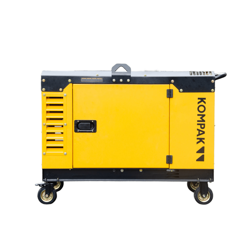 Generator diesel trifazat KOMPAK KD10000SE-T 400-230V 10.6kVA AVR ATS insonorizat [3]
