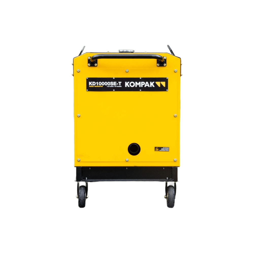Generator diesel trifazat KOMPAK KD10000SE-T 400-230V 10.6kVA AVR ATS insonorizat [5]