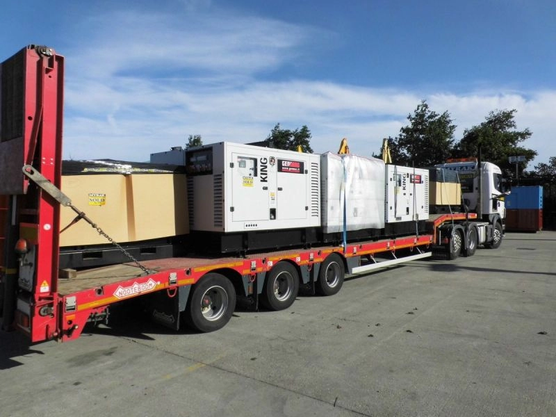 Generator insonorizat GENMAC King G100IS putere maxima 110kVA 400V motor IVECO [2]