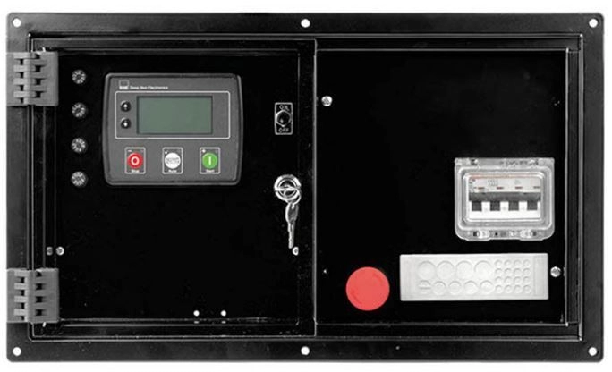 Generator insonorizat GENMAC Strong G30IS putere maxima 33 kVA 400V motor Iveco [2]