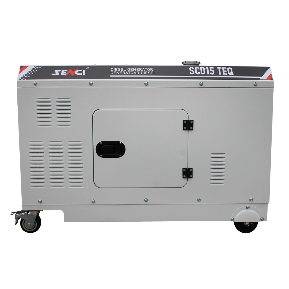 Generator insonorizat SENCI SCD15 TEQ putere max 15kVA 230V/400V, Diesel, fara ATS [2]
