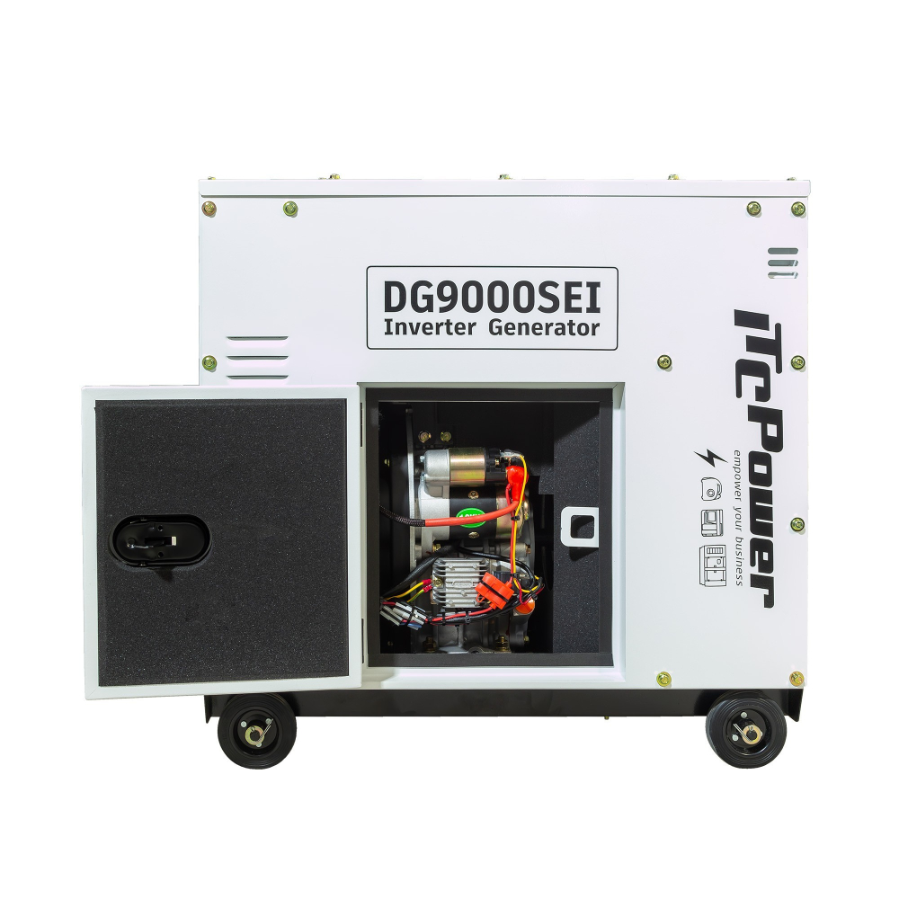 Generator inverter diesel ITC Power DG9000SEi, 6,5 kW, monofazat, sinus pur [7]