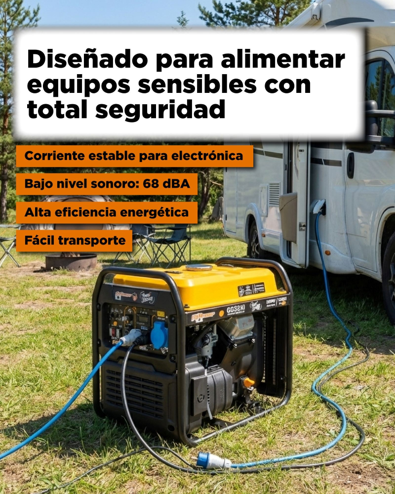 Generator inverter ITC Power GG32Xi, 3,2 kW, monofazat, portabil [21]