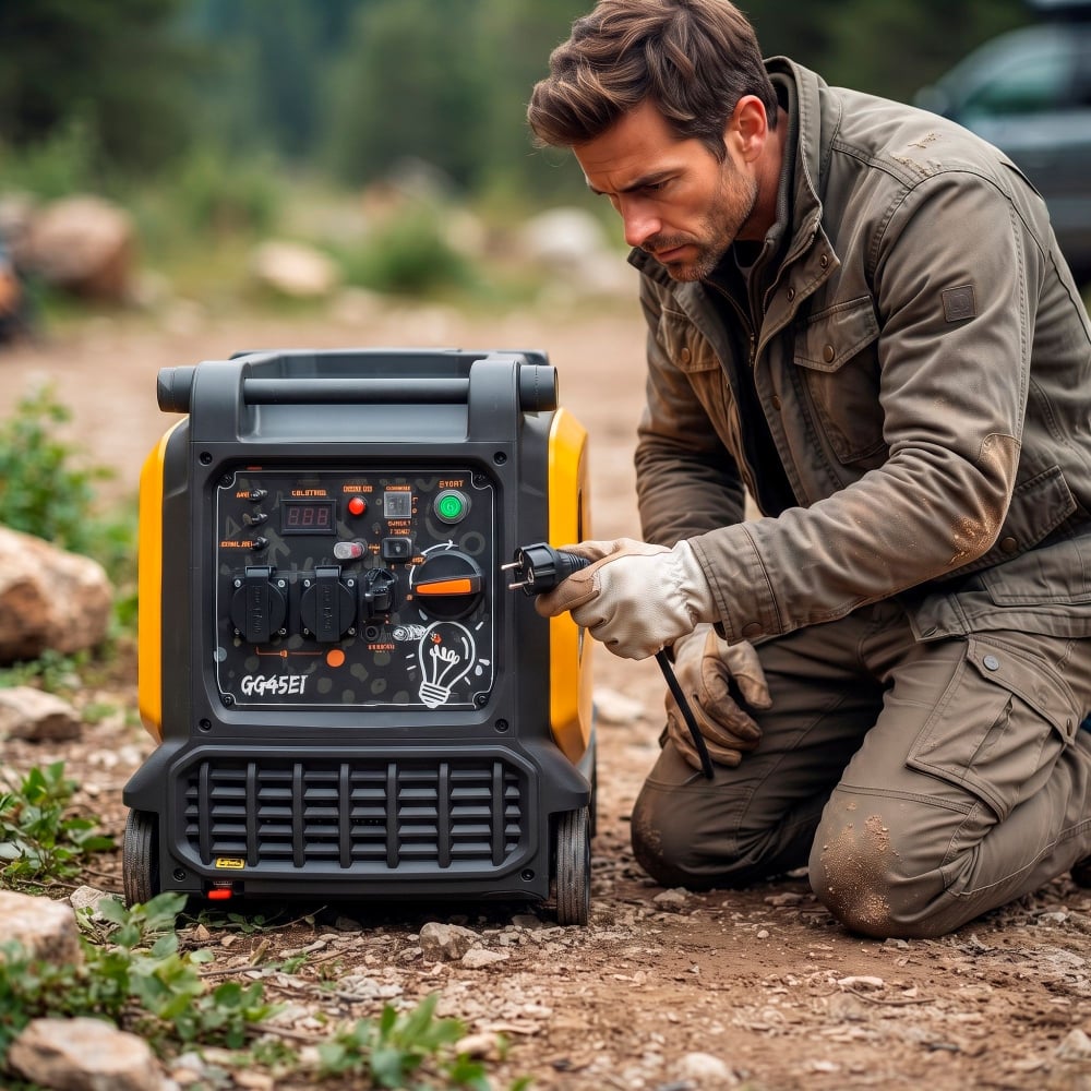 Generator inverter ITC Power GG45Ei, 4,5 kW, monofazat, pornire electrică [13]
