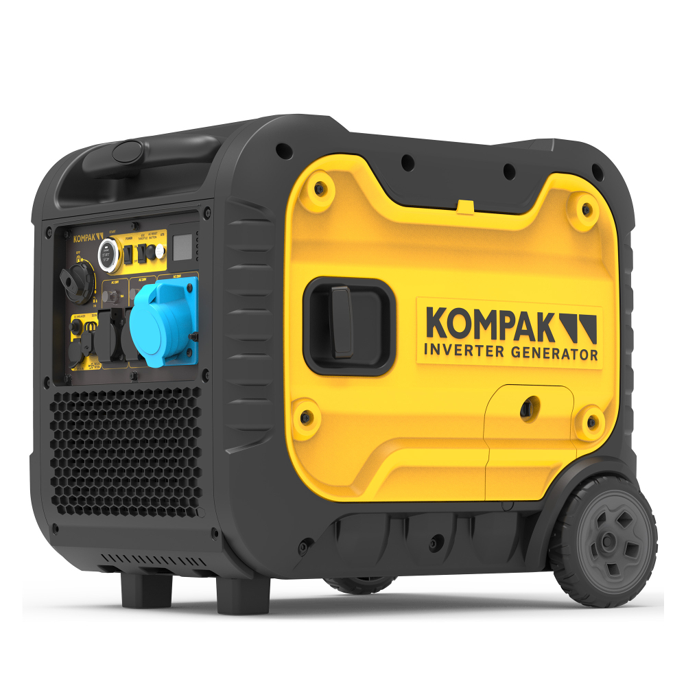 Generator inverter monofazat KOMPAK KGG76EI 230V 7.6kW pornire electrica 63dBA 32A 16A [4]