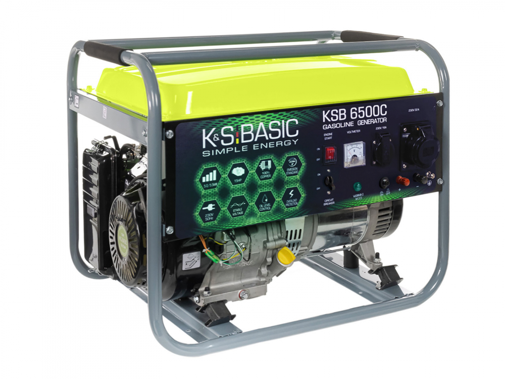 Generator monofazat pe benzina Konner & Sohnen BASIC KSB 6500C [2]