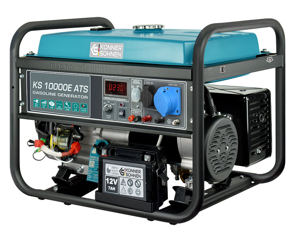 Generator monofazat pe benzina Konner & Sohnen KS 10000E ATS [3]