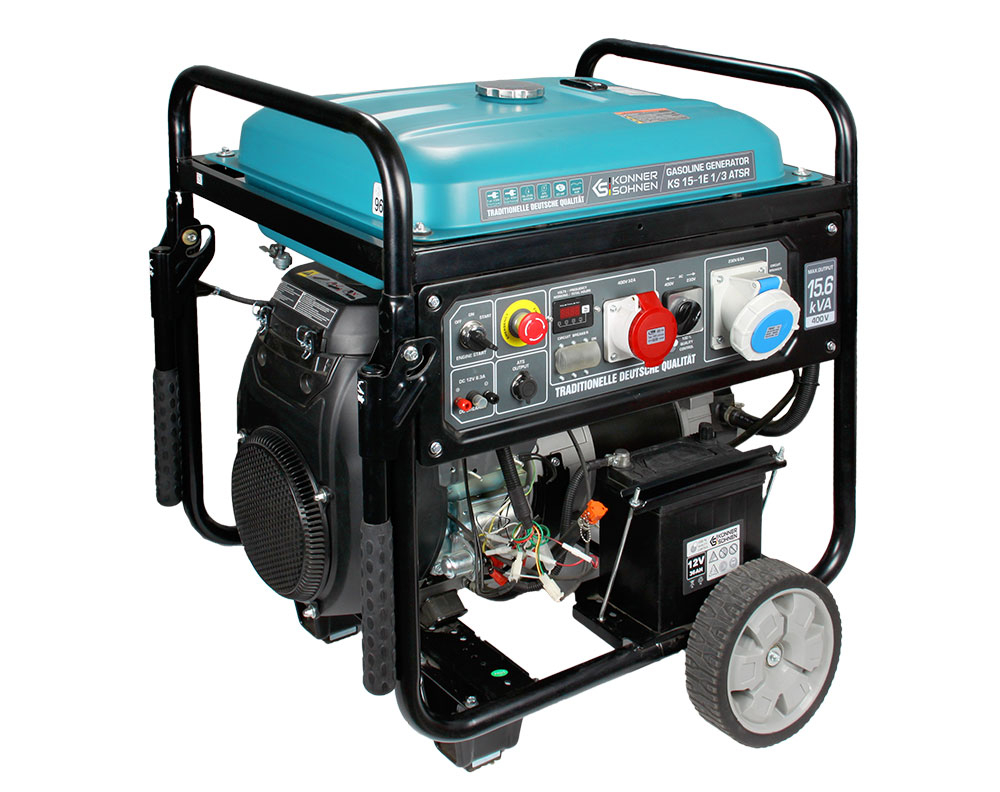 Generator monofazat/trifazat pe benzina Konner & Sohnen KS 15-1E 1/3 ATSR [2]